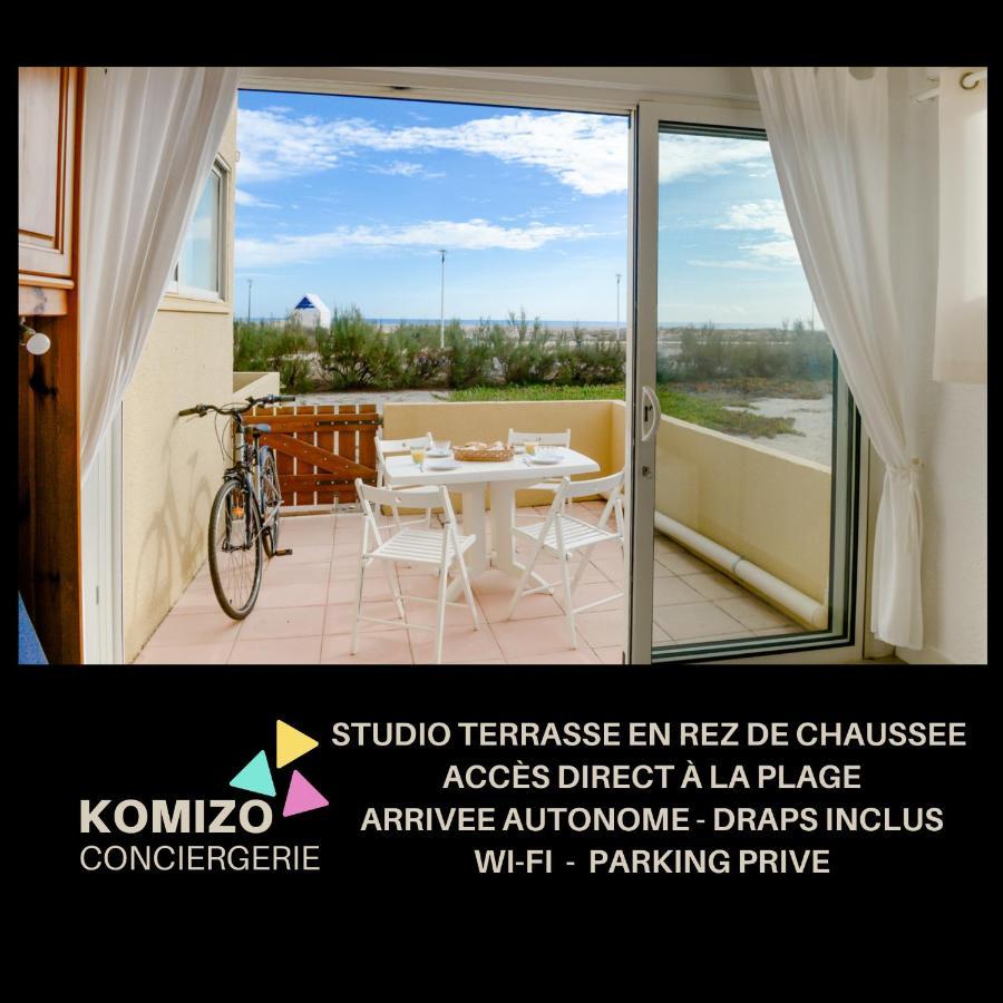 « L'Ecume » Terrasse Rez-De-Chaussee/Front De Mer Leucate Zewnętrze zdjęcie